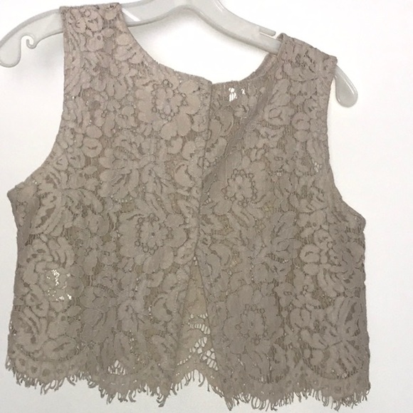 NWOT BHLDN JENNY YOO CLEO LACE CROP TOP Z39-16 - Picture 5 of 6